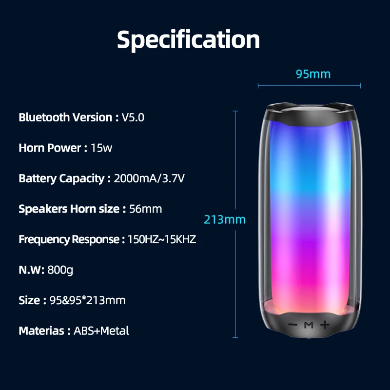 8892 Factory Private Mode Mini Size Easy Carry Bluetooth v5.0 IPX6 Portable Wireless MP3 Music Speaker With Microphone 8892