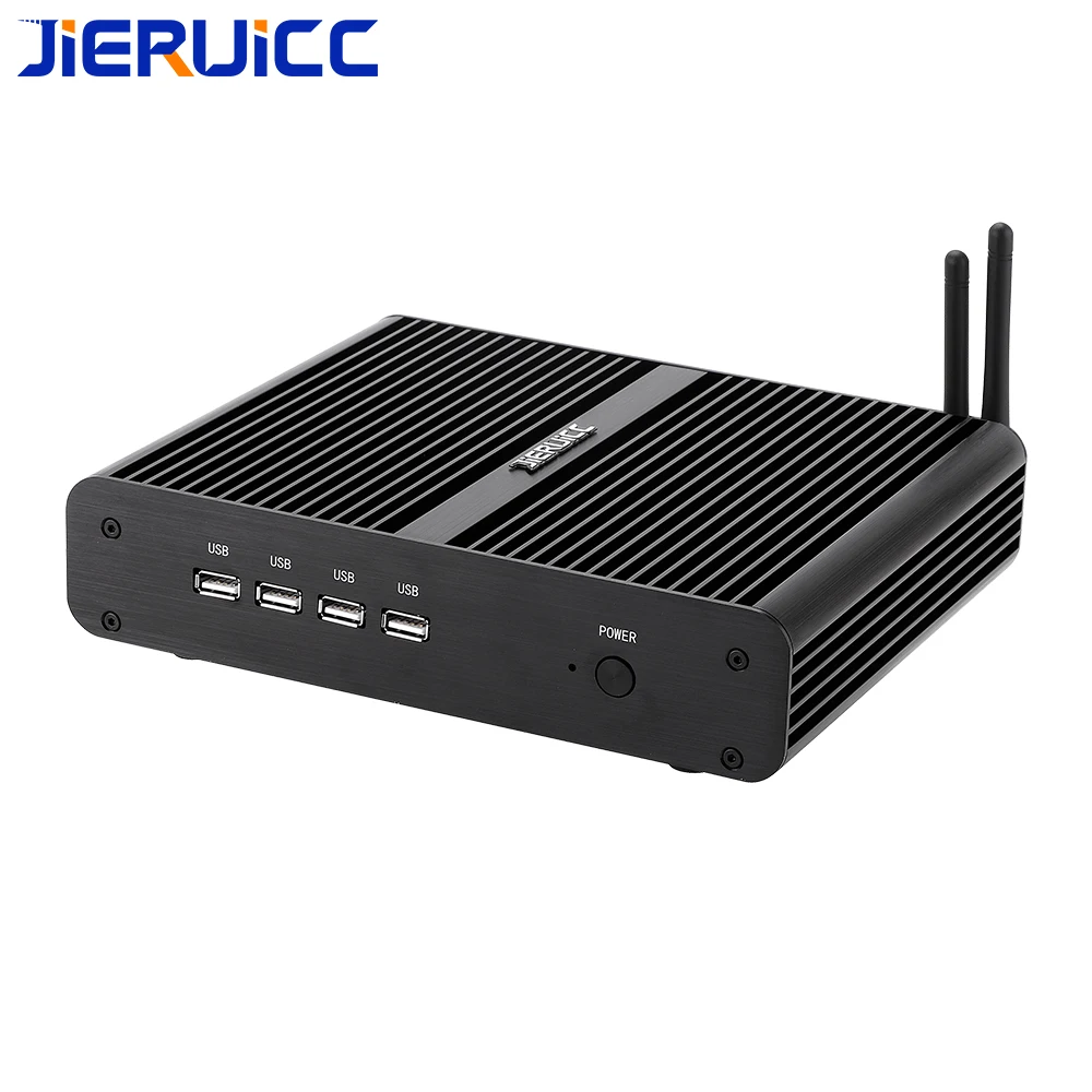 Fanless Windows10 Gaming Mini PC  i7 8565U Mini PC DDR4 RAM for HTPC SMB