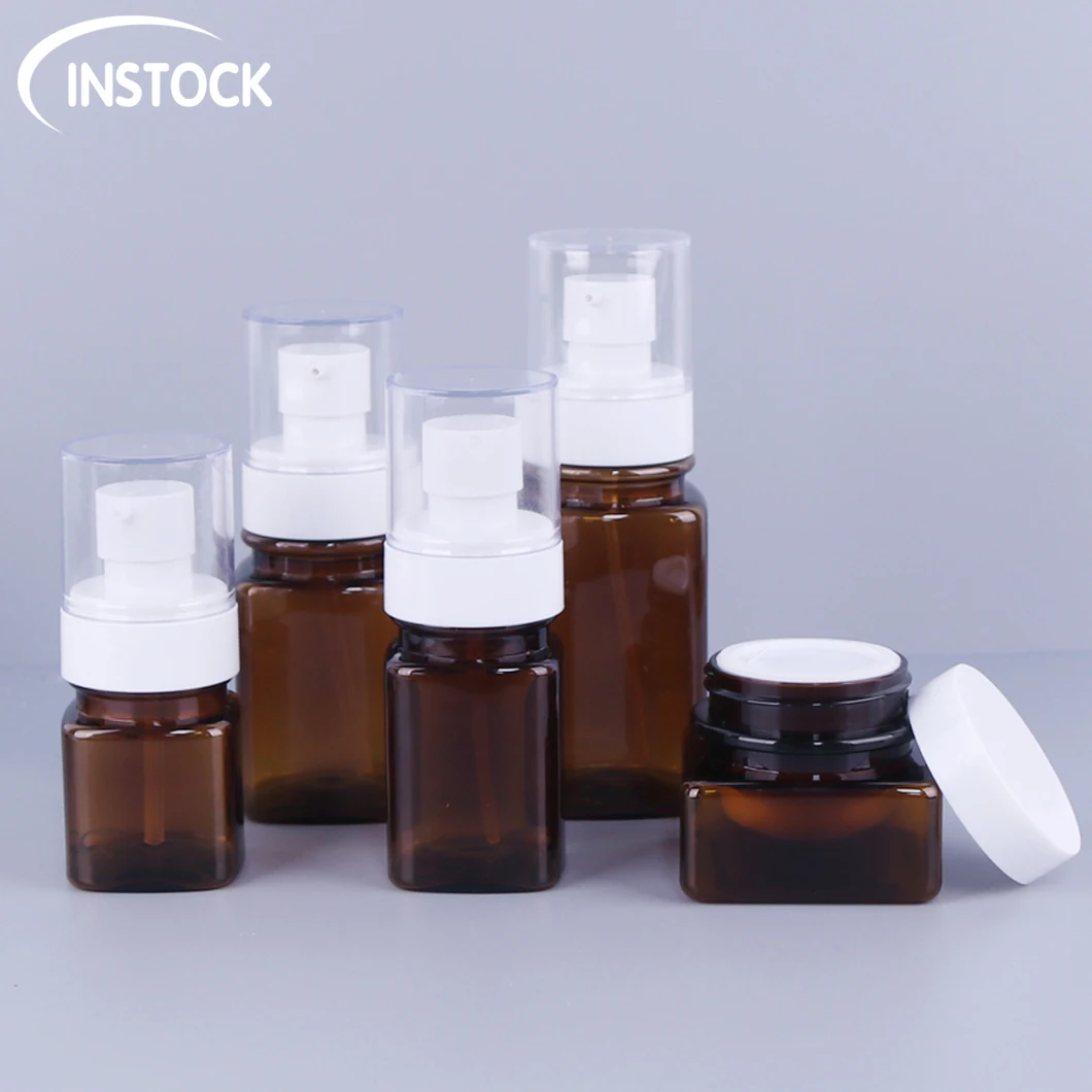 30/50/70/100/120ml Spray  Pump Reagent bottle 30ml Cream Bottle Cosmetics Skin Care Plastic Lotion pump Bottle