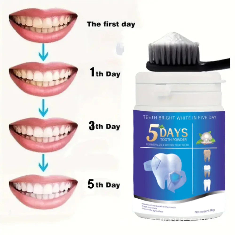 Wholesale Private Label Easy Teeth Whitening Product Essence 80 ML Teeth Whitening Powder