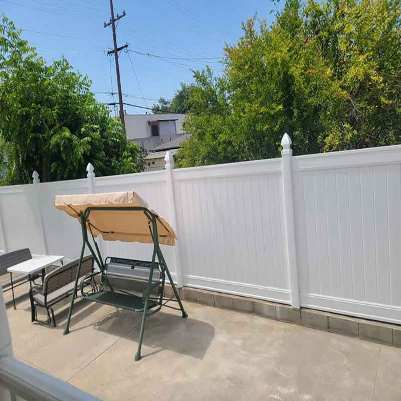 Worldwide Industries Served Vinyl PVC Fence Panels Wholesale For Garden