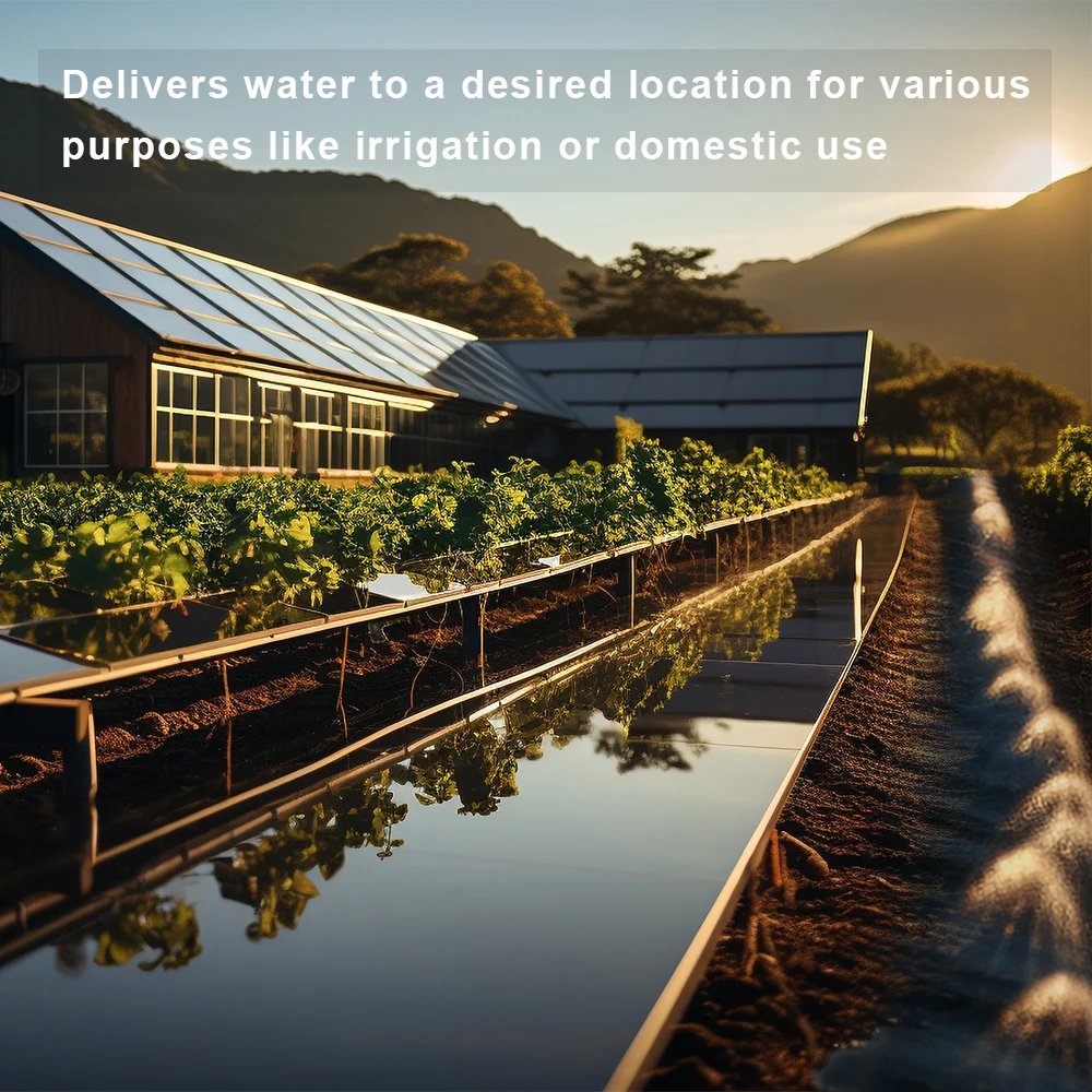 200W 300W DC Solar Submersible Pumps Solar Water Pump dc water pump with inverter 3 inch Solar Centrifugal Pump plastic impeller