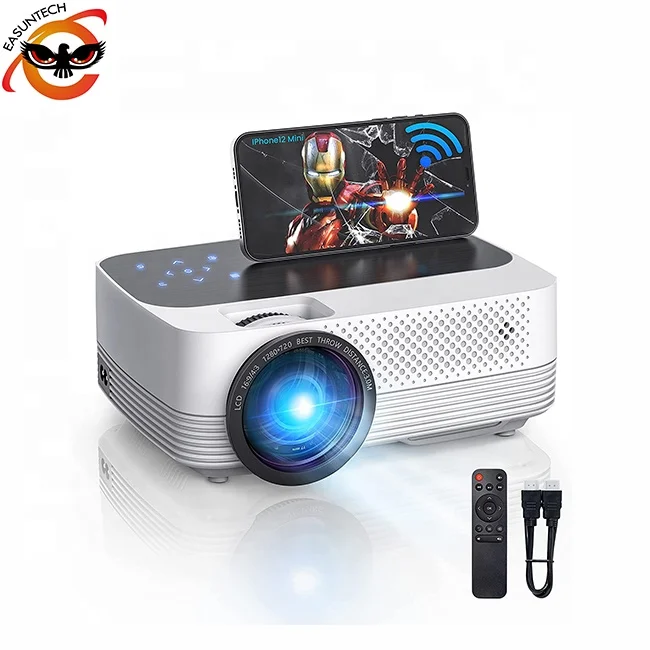 
film touch digital wireless multimedia cinema wifi movies video smart home theater android lcd led portable mini projectors 