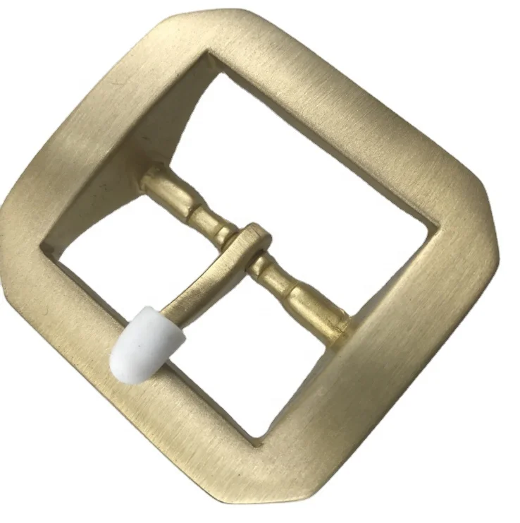 Factory Solid Copper Belt Buckles Metal Copper Pin Buckle for Belt Bag Accessories metal luggage buckle D O ring slide