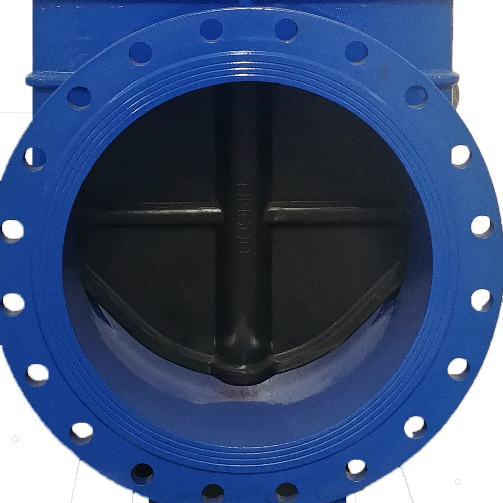 Z45X-16Q DN600  Flange connection Ductile cast iron Manual Non-rising stem gate valves