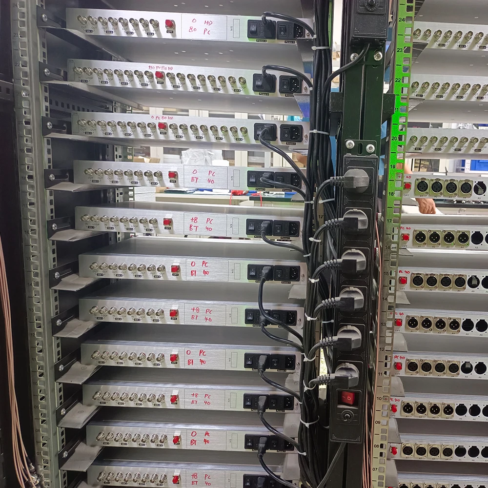 Television Studio Equipment TV Broadcasting 3GSDI Video + Ethernet Optical Fiber Converter