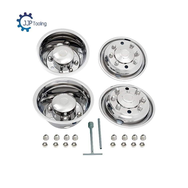 16' Inch Universal Wheel Cover Stainless Steel Wheelcap Used For Coaster Bus Wheel Hub Cover