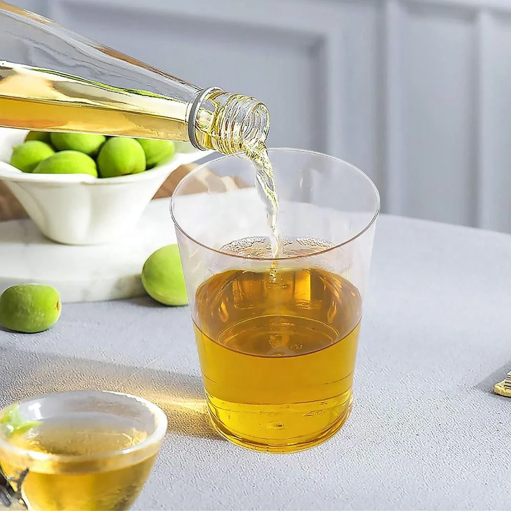 
50 Wholesale BPA Free Transparent Plastic Wine Cups 