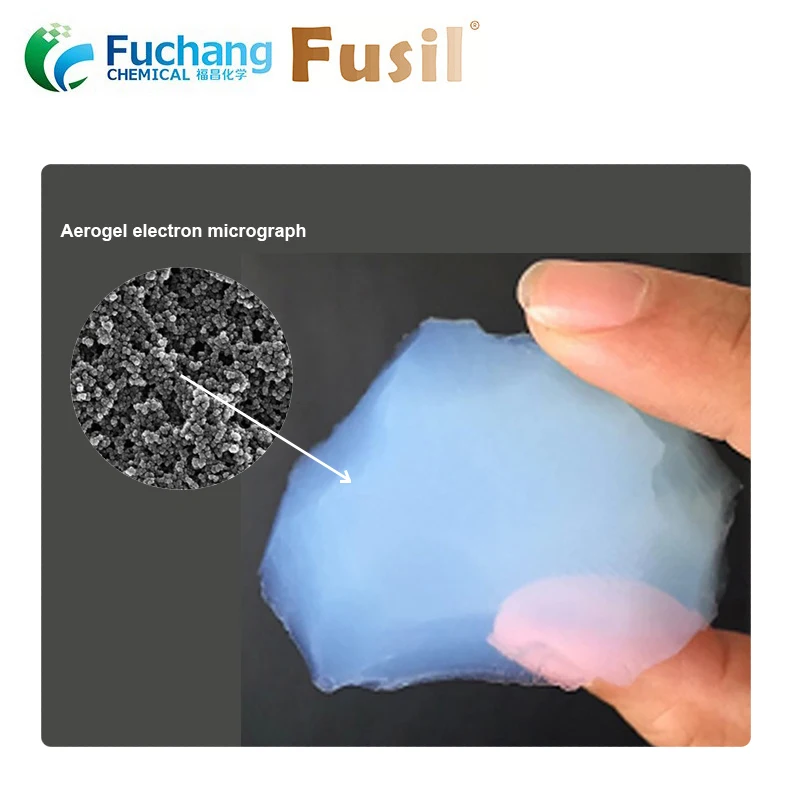 Силикагель Aerogel гранулы силикагель блоки для жидкого покрытия