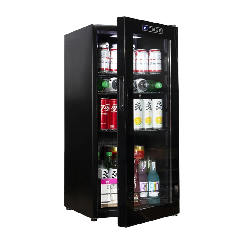 LANYI Factory Wine Refrigerator Cooler 32 Bottles Display Cooler Beer Fridge For Home Hotel Commercial