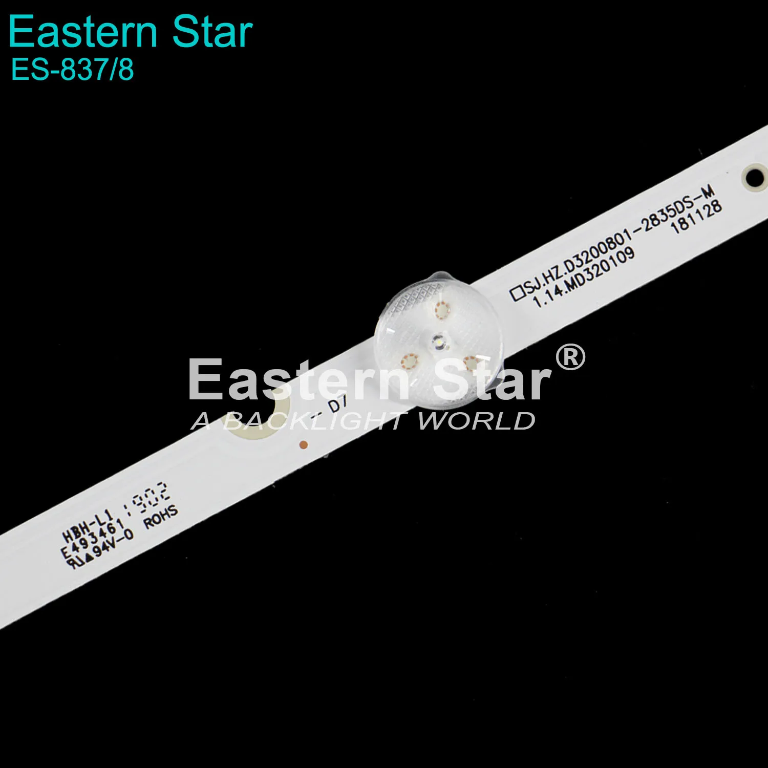 ES-837 TV light bar D3200801 for ADLER 32AE7000S 32FHD3001 TV backlight strip 570MM 2PCS
