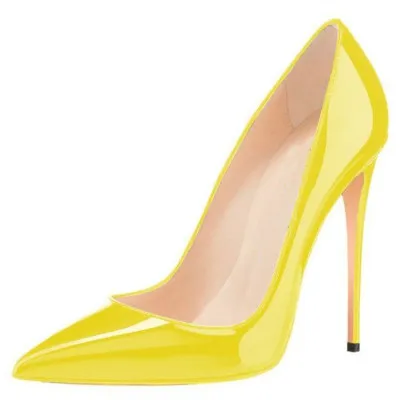 Stilettos Pointed Toe High Heels Zapatillas Con Tacones Pump Size Red Heels For Women