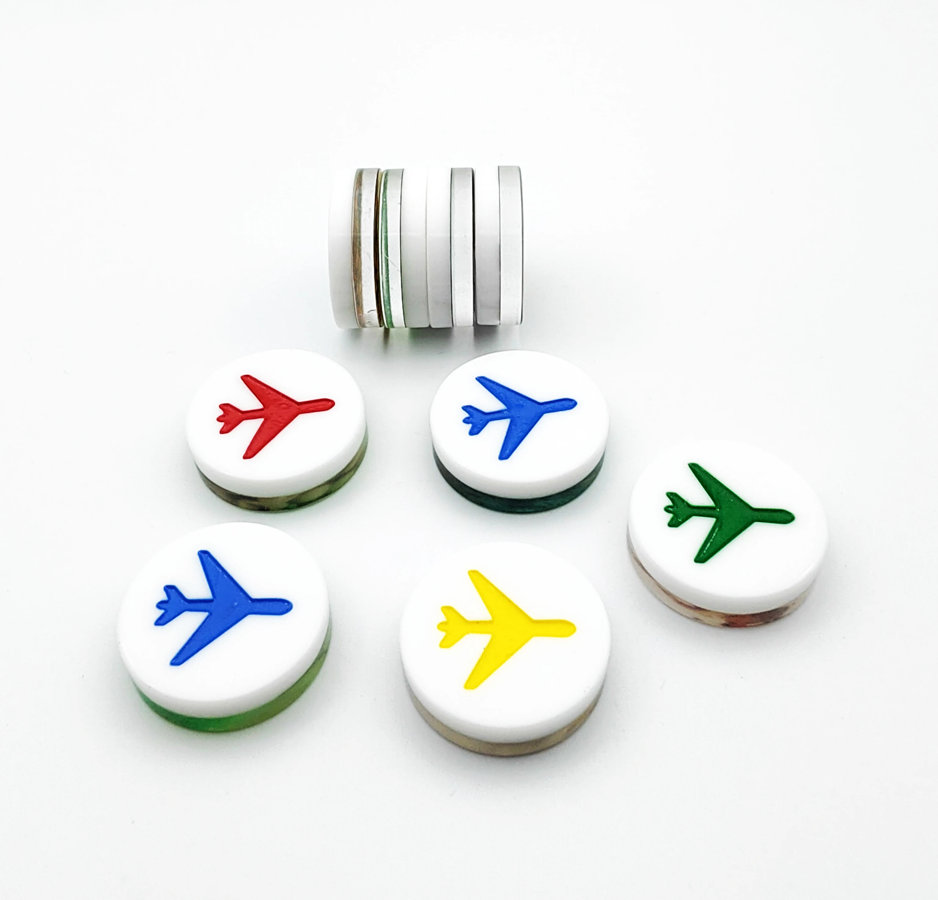 Plastic Checker pieces Aeroplane chess