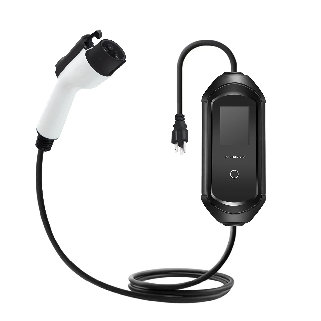 Portable Ev Charger Type 2 Ev Fast Vehicle Charging Stations Adapter 10-32a 7kw 3.5kw Electric Car Charger