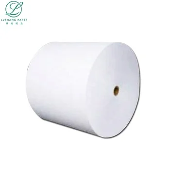 China Manufacturer Suppliers Brown Color Raw Jumbo Roll Virgin Pe Coated Paper Roll Kraft Paper