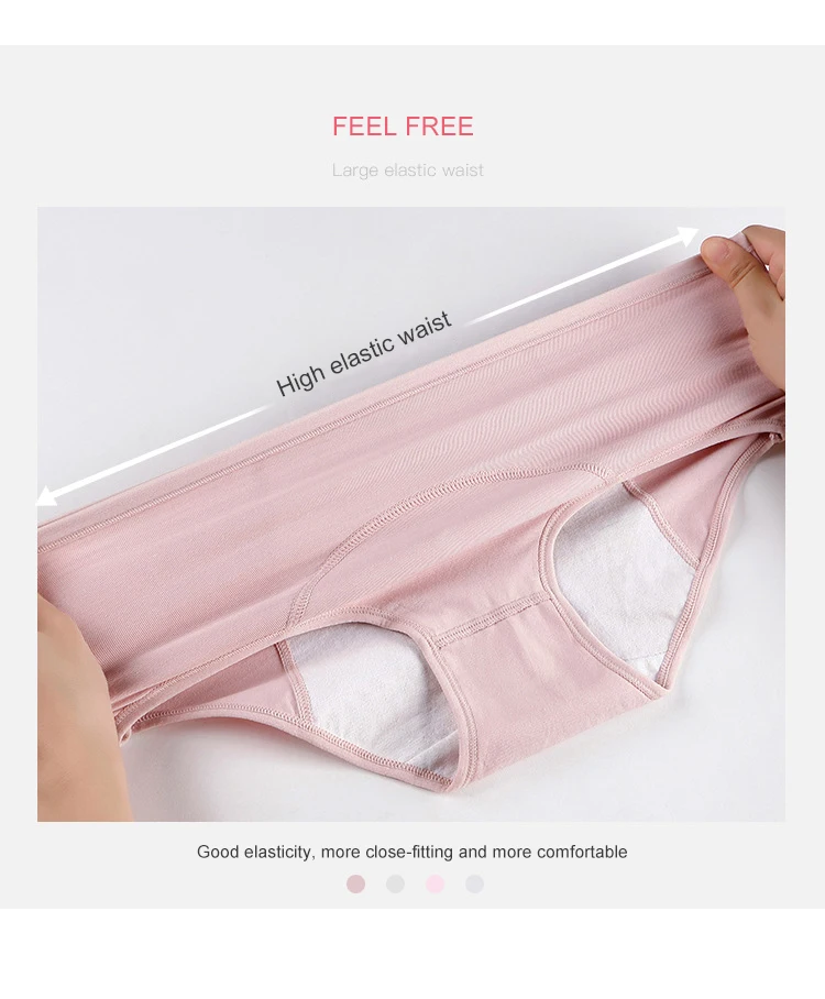 Ladies Underwear Cotton Panties Leak Proof Period Panties Plus Size Bra Panty Stylish For Menstruation