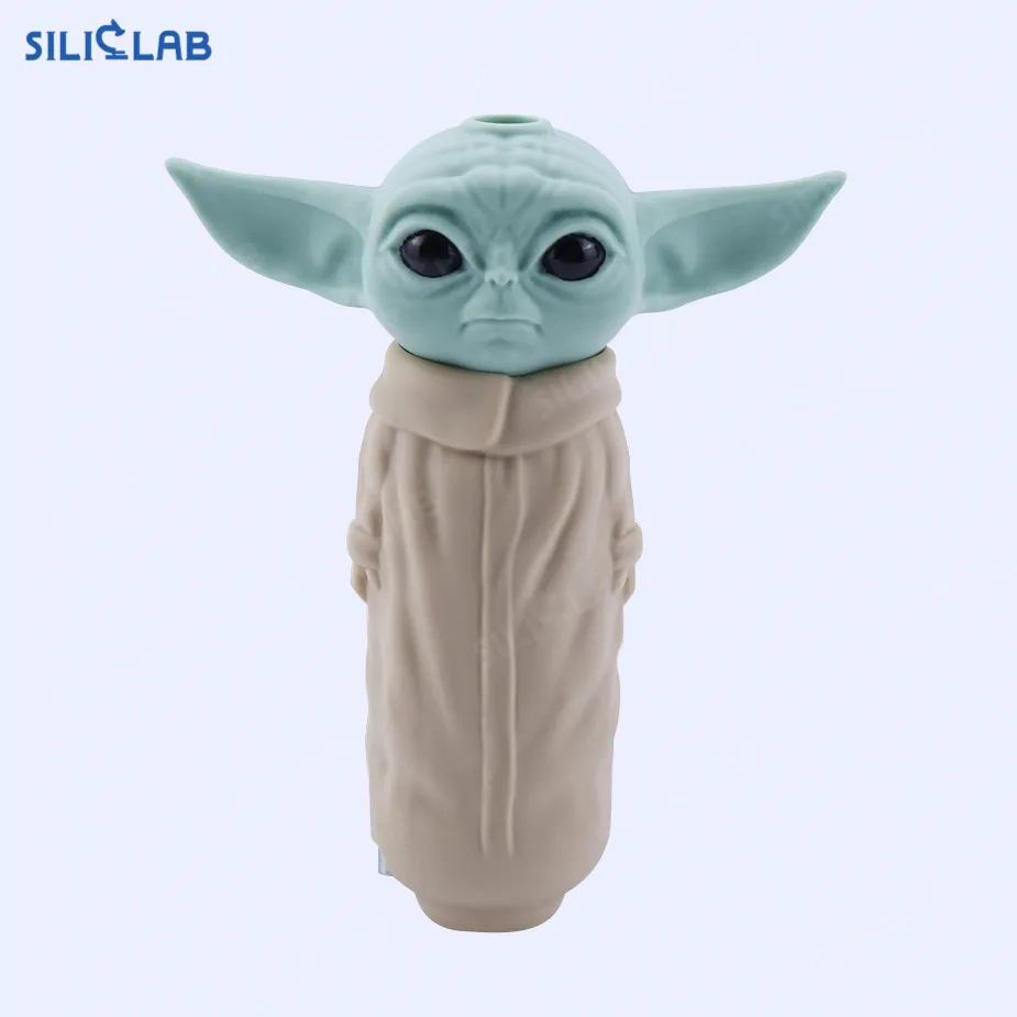 Силиконовая трубка для курения, курительная трубка для детей, трубка для курения из травы, меда, табака, стеклянная дымовая трубка с инструментом Dabs