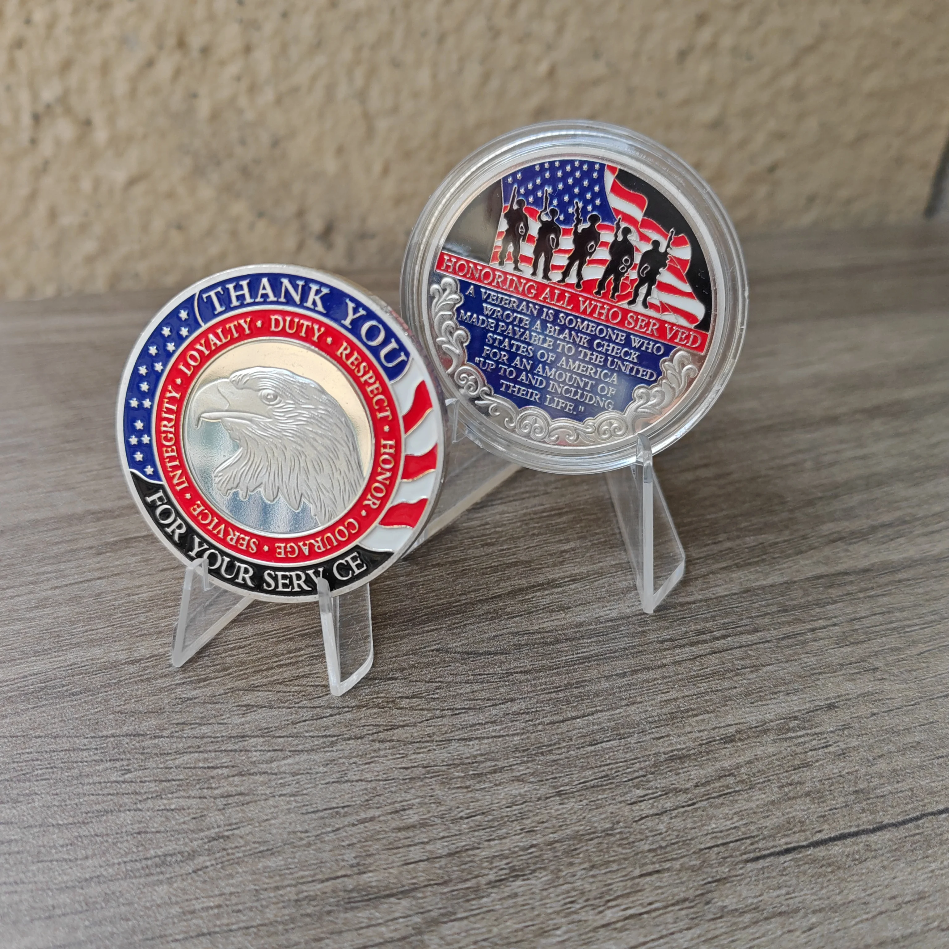 American Special Forces Eagle Commemorative Coin Metal Relief Craft Commemorative Medal
