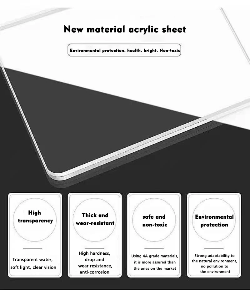 wall acrylic mirror sheet