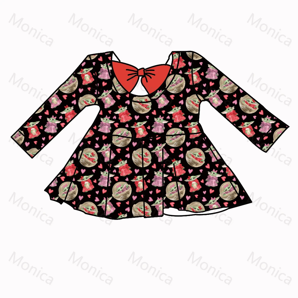 Детские платья с длинным рукавом Qingli OEM ODM