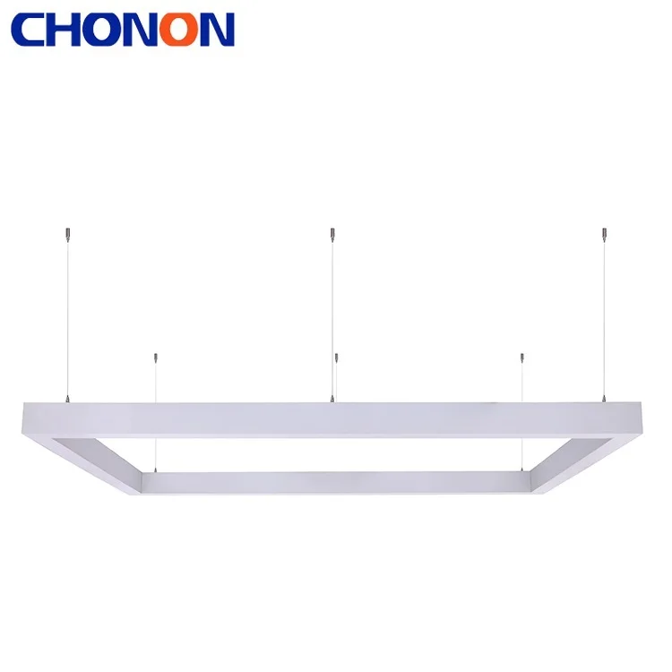 Modern Silver Office Hotel PC Diffuser Aluminum Tube LED Linear Light