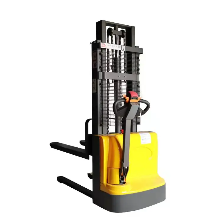 stocks clearance electric hydraulic lifting goods 1500kg loading capacity mini forklift pallet stacker for stacker