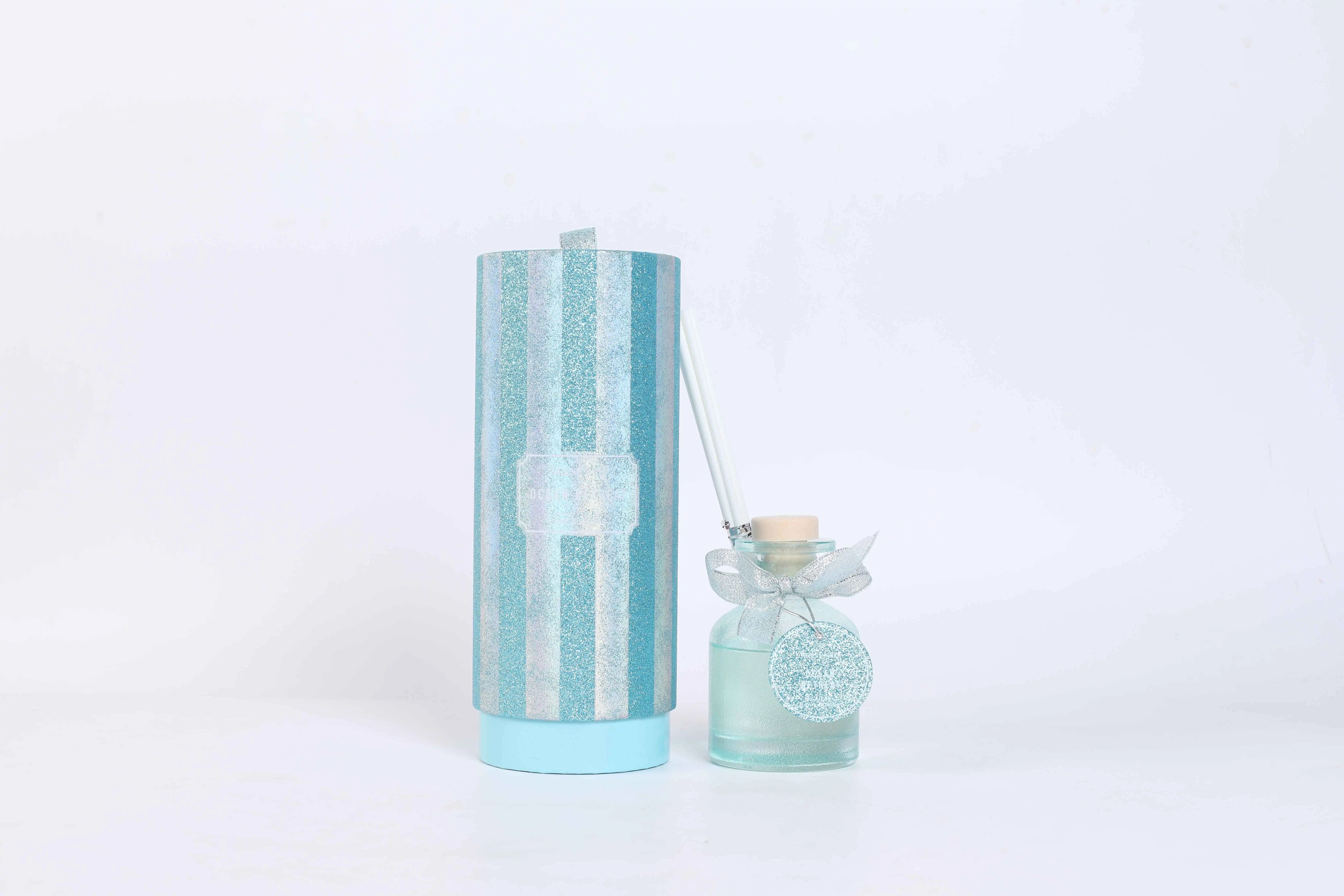 Gift Box Home Decor Luxury Glass Bottle Aroma Oil Base Reed Difuser