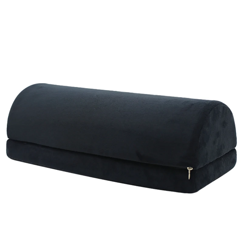 Hot selling new airplane office travel adjustable inflatable car foot rest