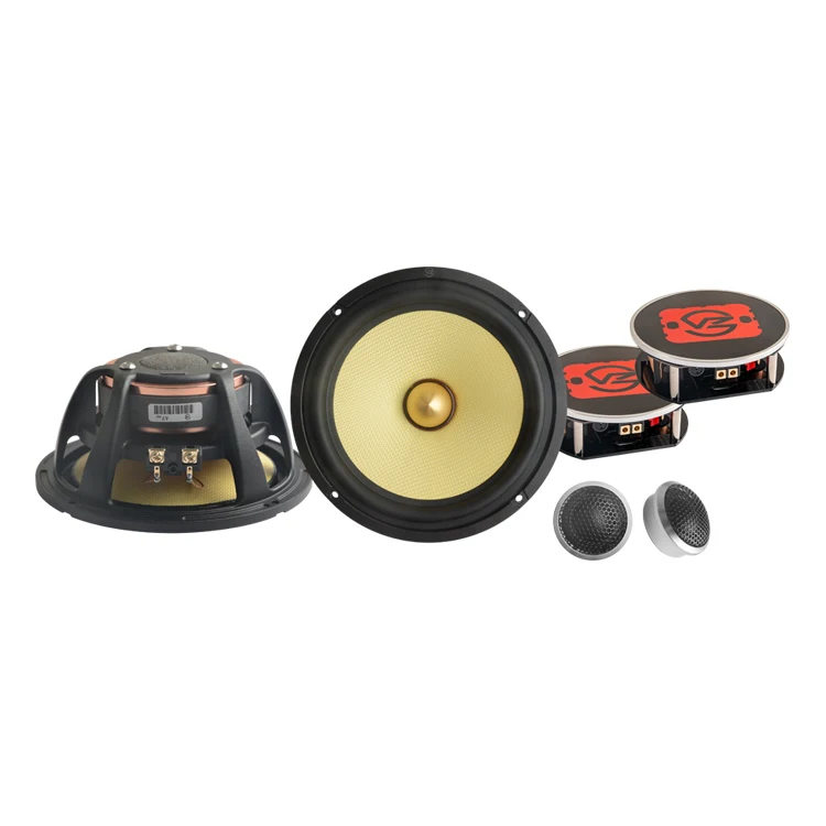 
6.5 inch 2 way high end car audio coaxial component speaker hifi midrange 
