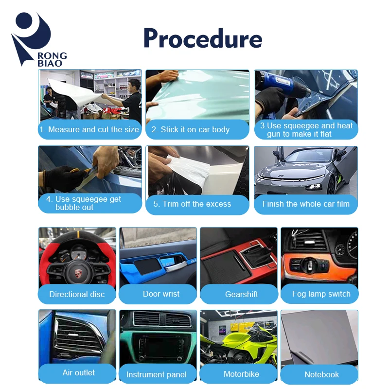 Super Bright TPU Color-Changing Anti-Scratch Paint Protection Film PPF for Car Wrapping