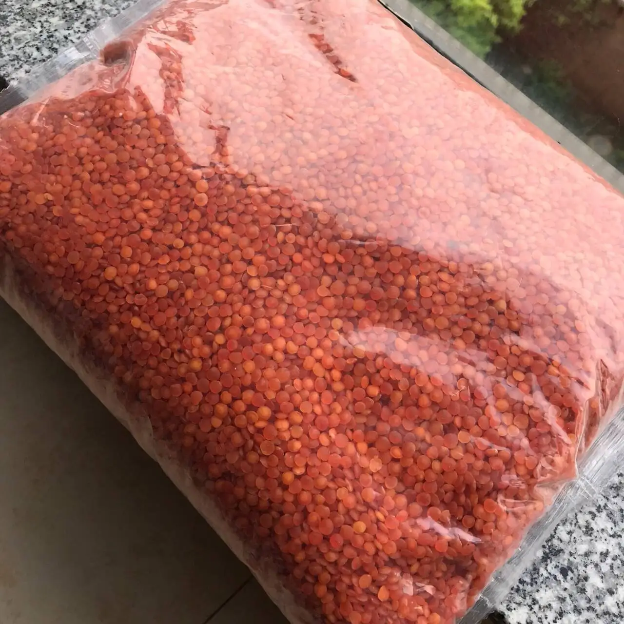 China Manufacturer Direct Sale Red Split Lentils Red Lentils Price Good Masoor Bulk Red Lentils With 25Kg/Bag Packing
