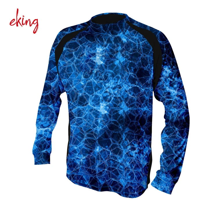 Customized dry fit breathable UPF 50+ Fishing Shirt for Man