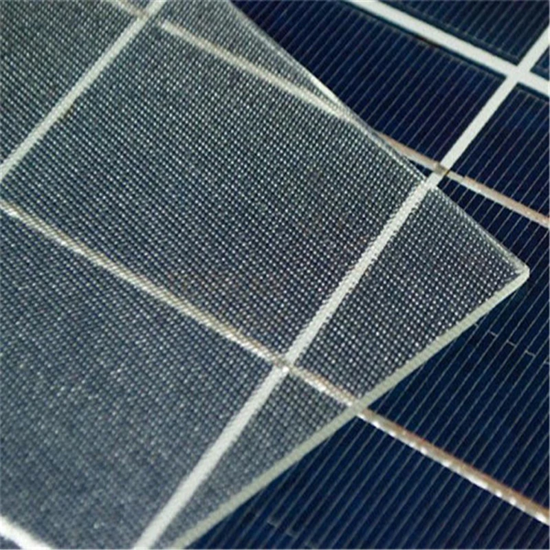 Top quality 98% High Light Transmittance Ultra Clear Pyramid Patterned Double-sided AR Coating Anti-reflective Glass