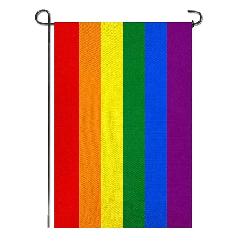 Rainbow Pride Garden Flag Party Decorations  Festival Celebration Flag Bunting Gay Girl Pride Flags