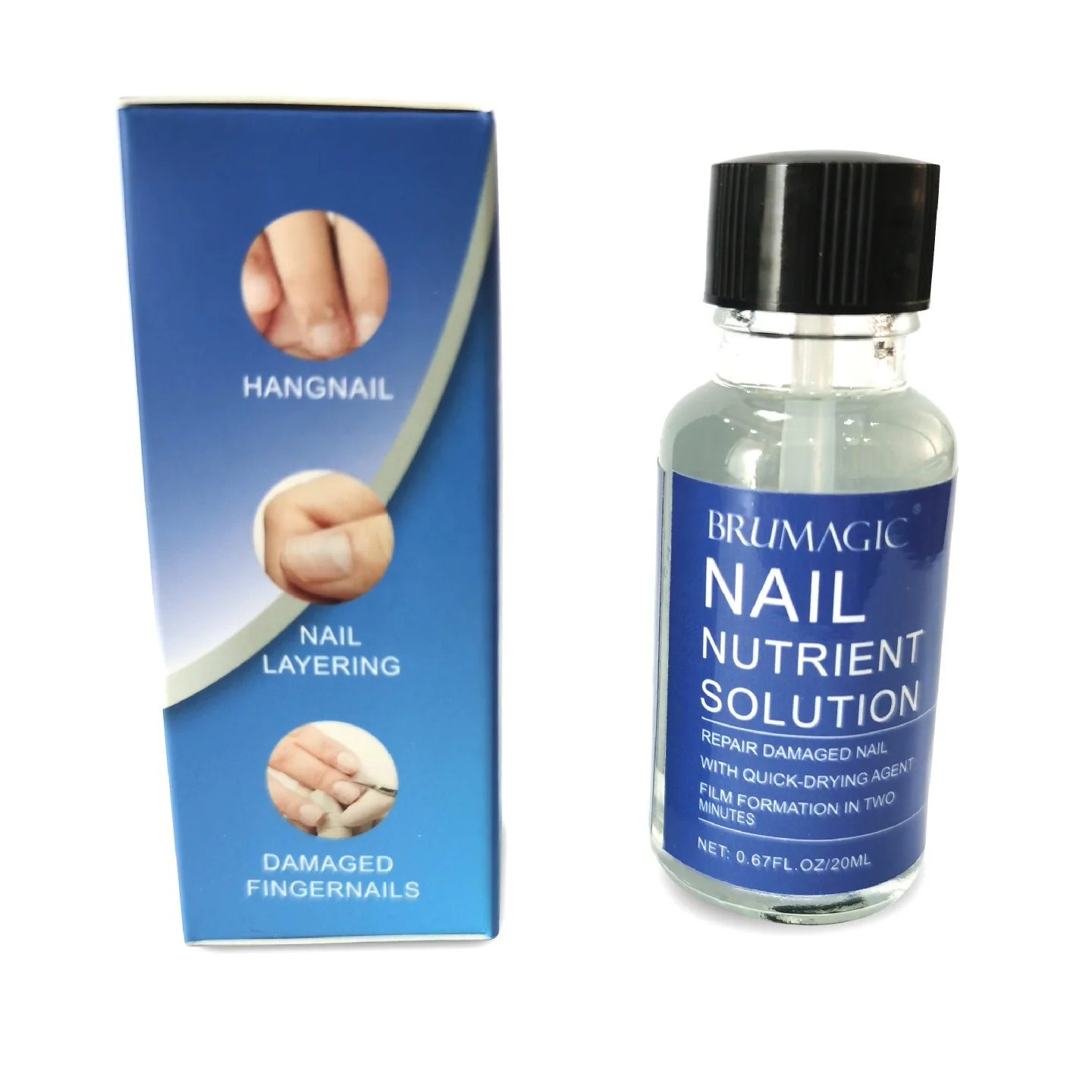 Transparent Moisturizing Nail Repair Liquid Hand and Foot Fungal Nail Treatment Nutrient Solution Nail Nutrition Liquid