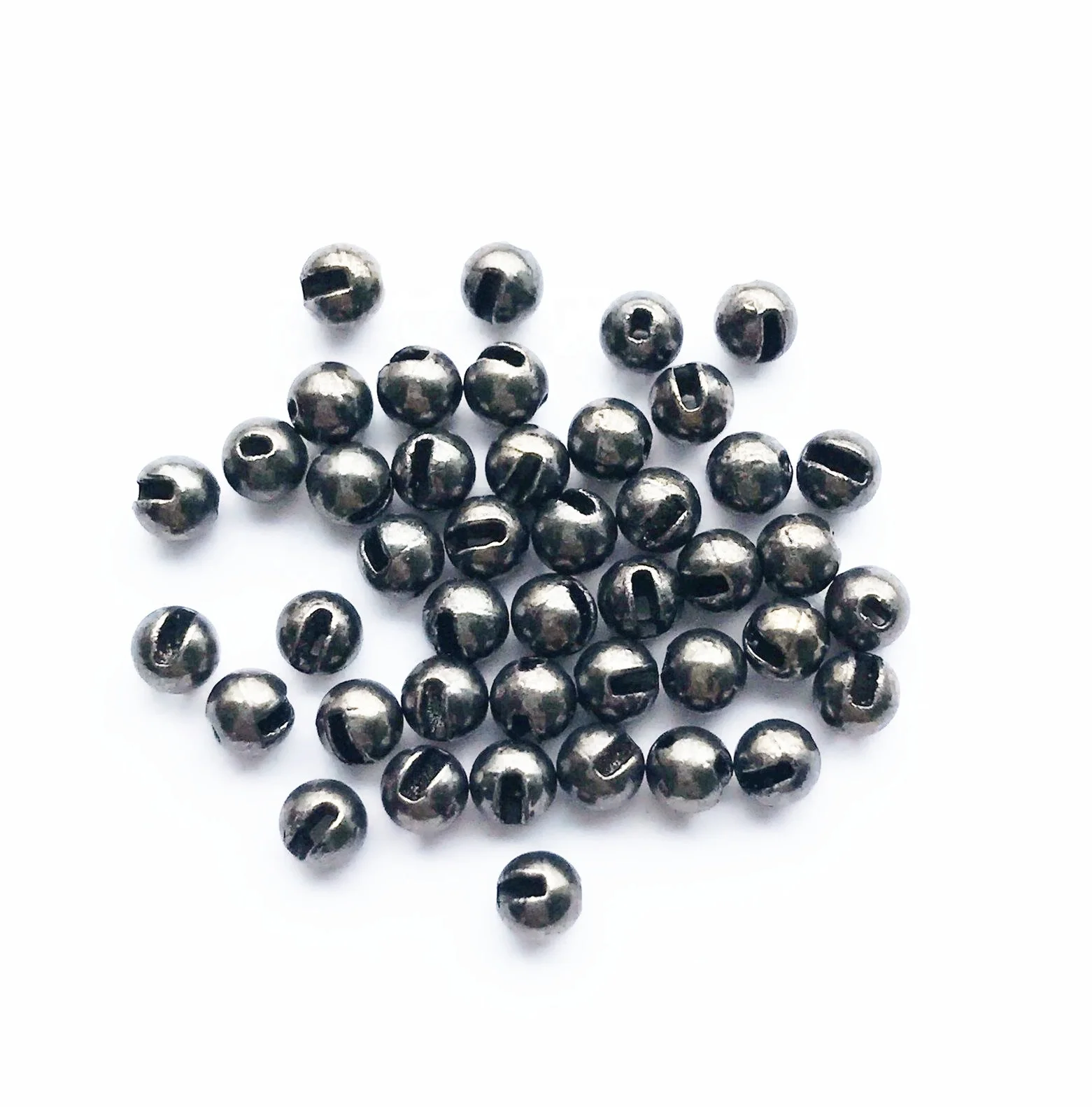 Wholesale Best Price Full Color Options  2.0mm -6.4mm Tungsten Slotted Beads