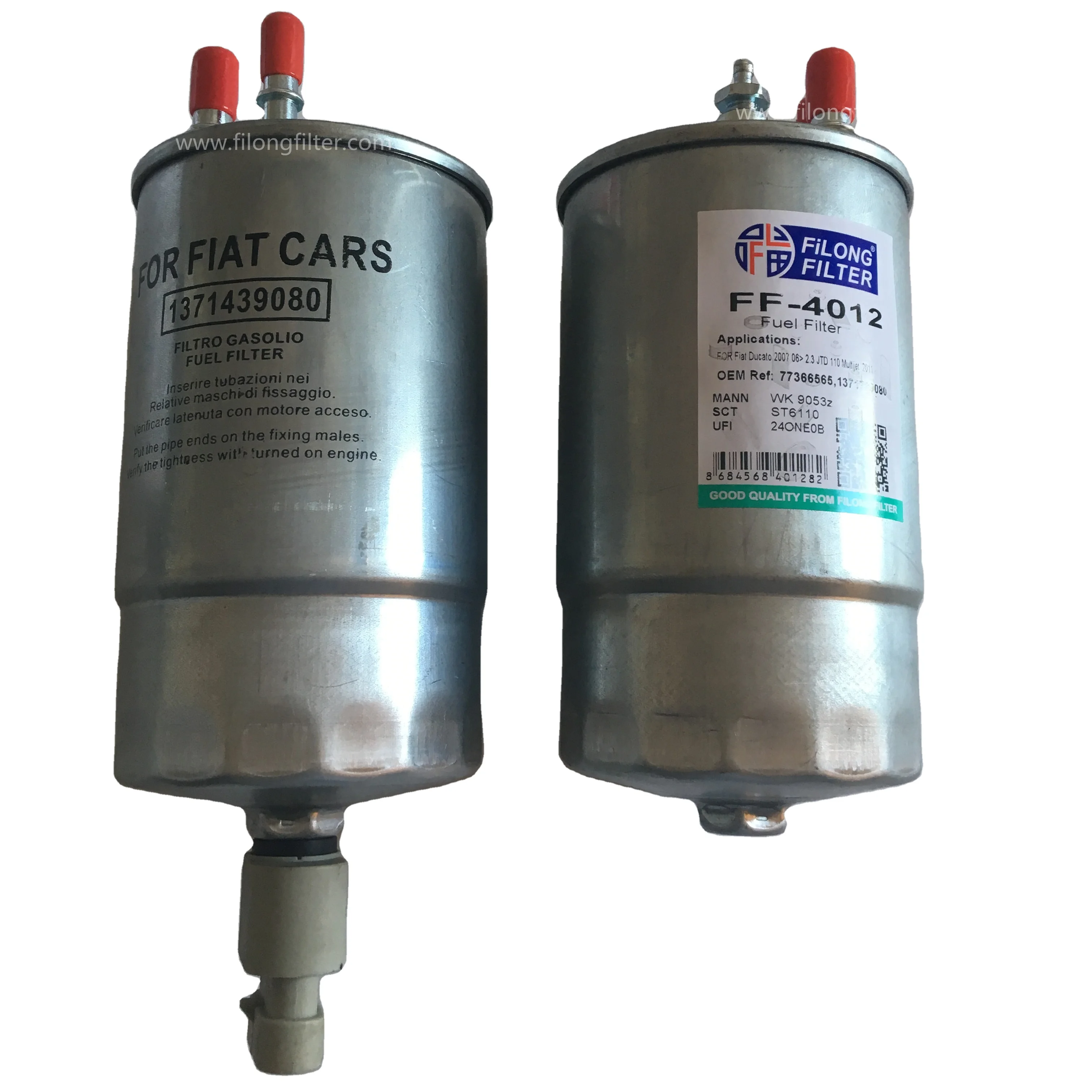 FILONG manufacturer high quality Hot Sell Fuel filter FF-4012 77366565 WK9053z ST6110 1371439080 ST6110 77367412 1610192280