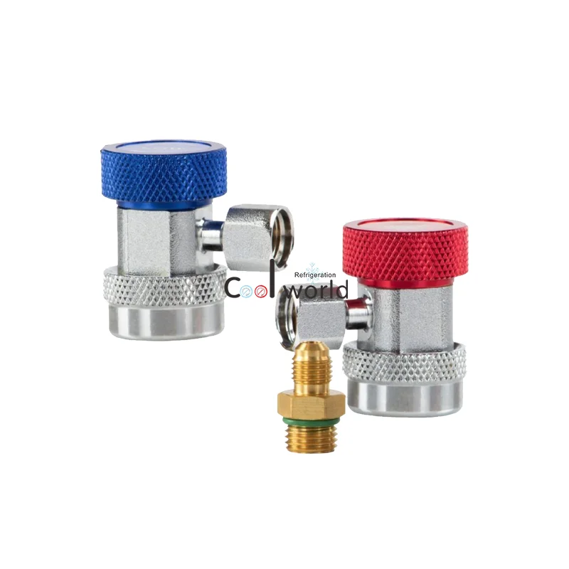 COOLWORLD QC-H & QC-L AUTOMOTIVE Quick Couplers with Valve
