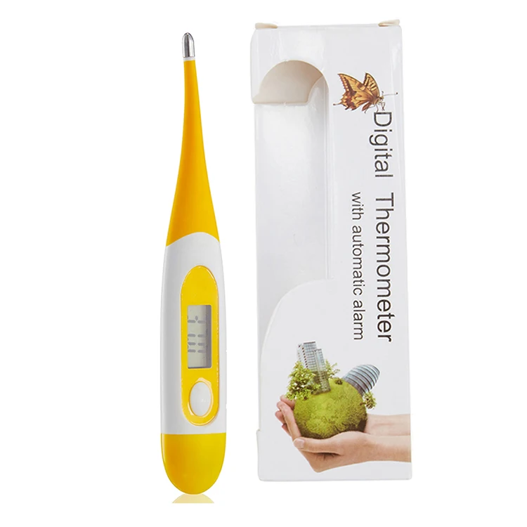 Normal Waterproof Oral Electronic Digital Thermometers 20s Detection
