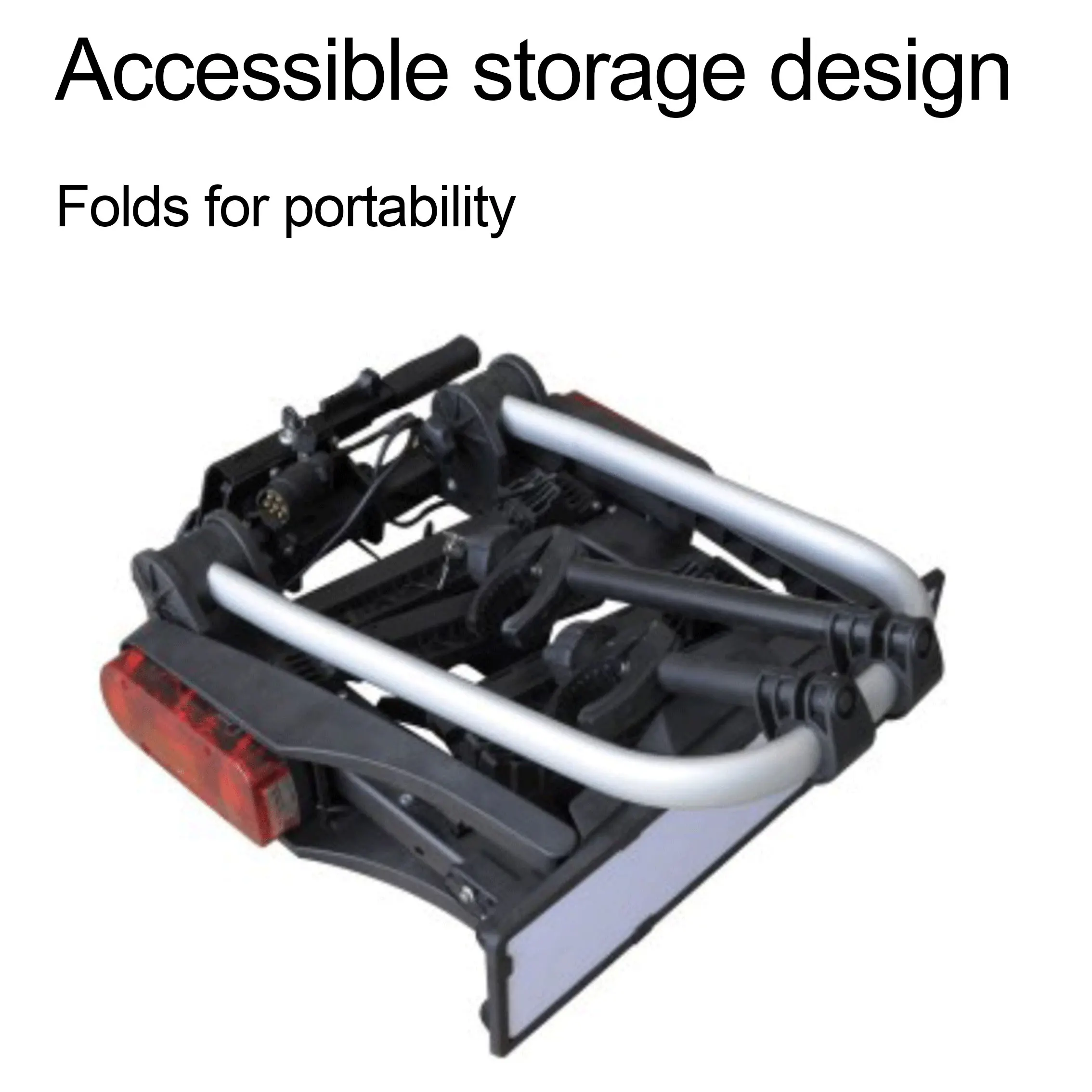 Off-road vehicle motorhome behind the bicycle fixed frame, outdoor travel car suspension mountain special bike frame