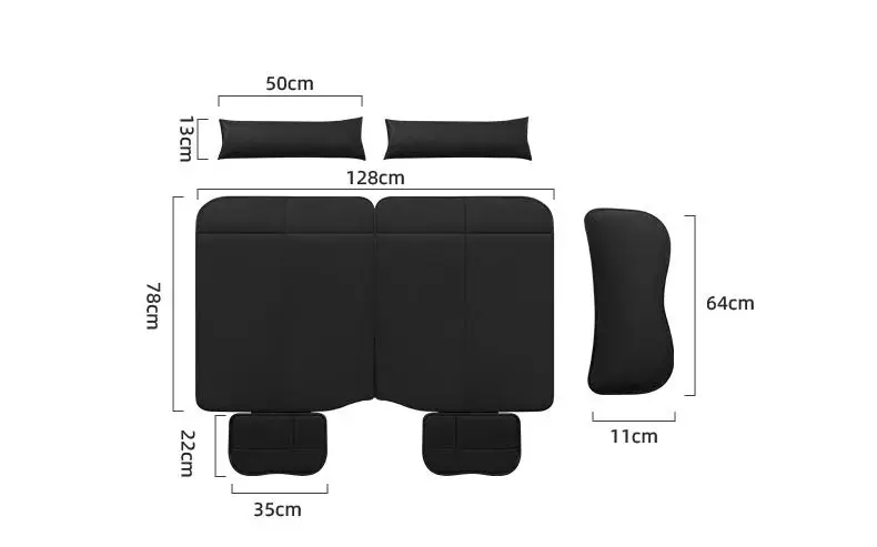 Portable Sleeping Pad Suv Air Mattress Camping Bed Inflatable Car Air Bed For Travel Camping Inflatable Air Bed In Car