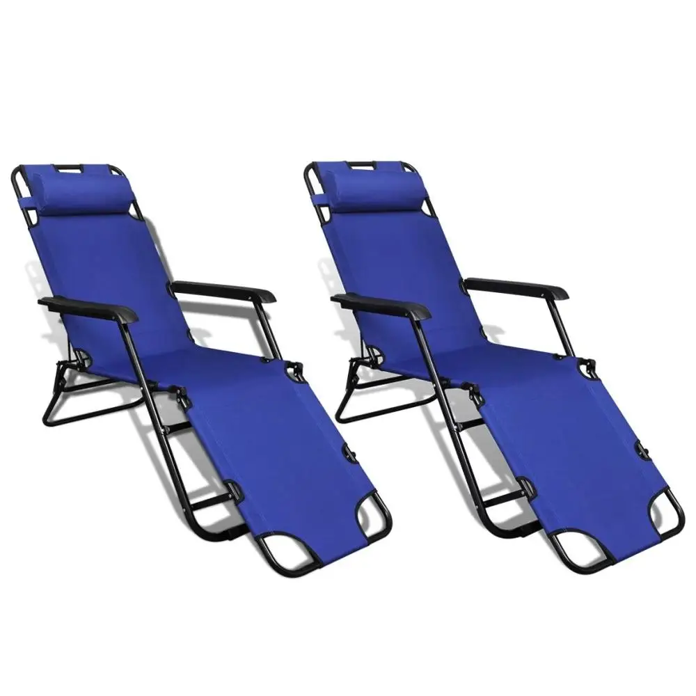 Outdoor Patio garden modern luxury Lazy Lying Chair Adjustable Height leather Recliner chair