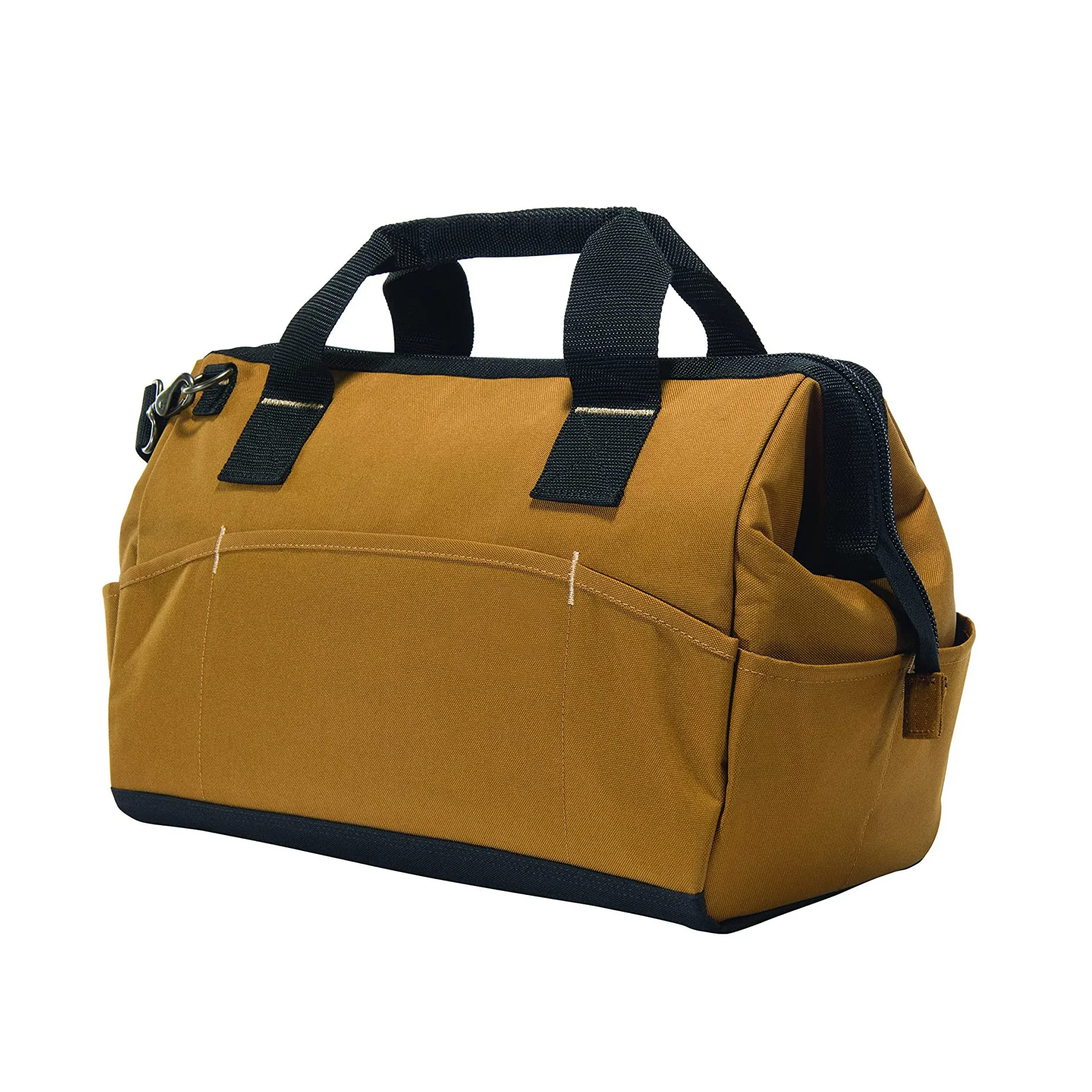 2023 Hot Sale Large Compartment Electrician Tool Bag Leather and Polyester Shoulder Bag with Customized Logo OEM ODM Supported