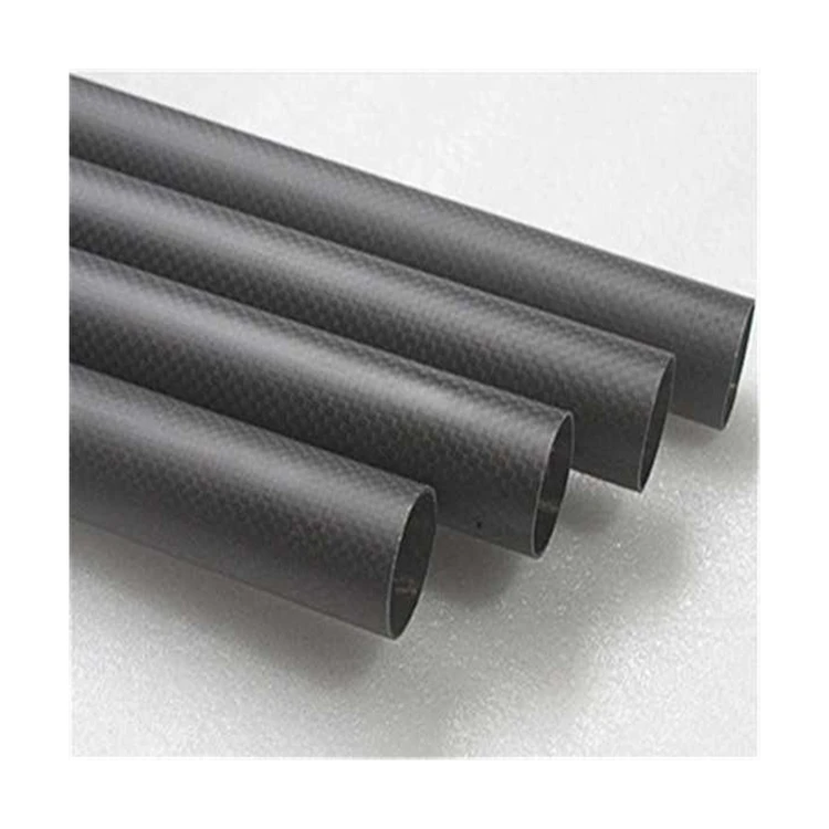 
Customizing 24*26mm carbon fibre roll wrapped tube for uav and aeronautics 