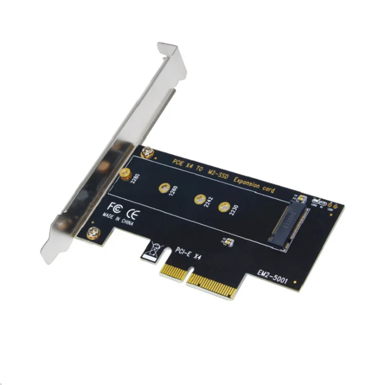 PCIe4x to NGFF Expansion Card M.2 NVMe SSD NGFF to PCIE X4 M Key ssd Adapter