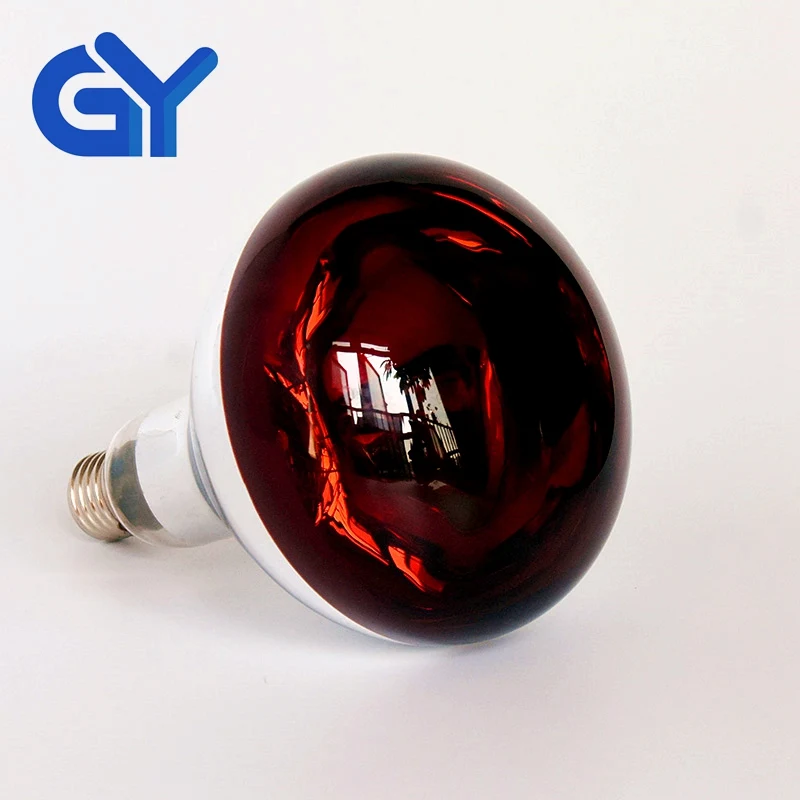 
 Лидер продаж, оборудование для птицефабрики, Инфракрасные Нагревательные Лампы R125 250 Вт для птицефабрики, лампа-Брудер  