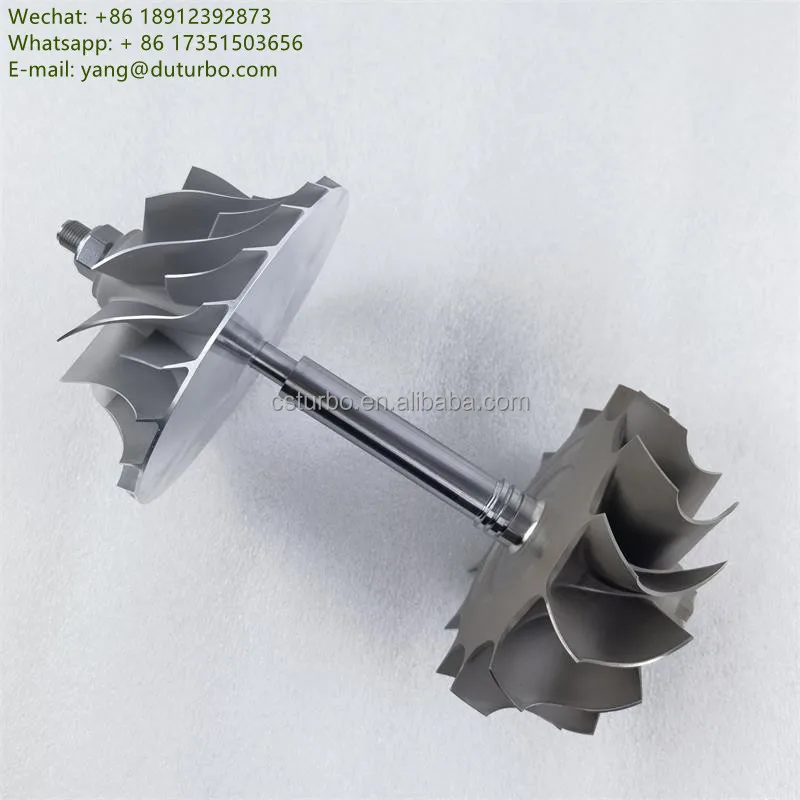 Turbine wheel shaft TD13M rotor 49182-02111 49182-83210 49182-03611 49182-02303 engine 6NSD-M 6L16L turbocharger