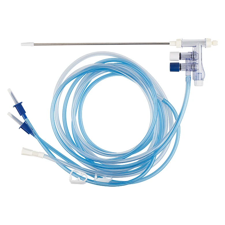 disposable endoscopy suction and irrigation set tube system