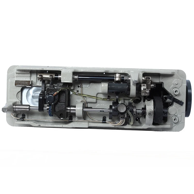 4400 chinese guangdong single needle walking foot with table and motor lockstitch price sewing machine 550w  factories in china