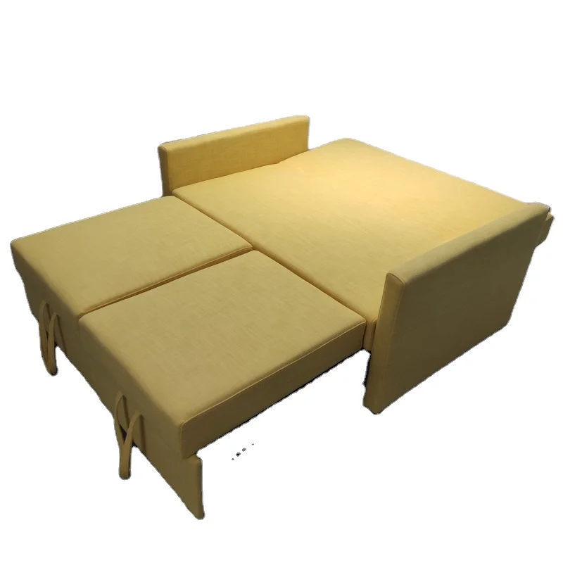 Горячая продажа низкая цена складной тип ткани диван и кровать